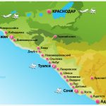 кабардинка на карте черноморского побережья