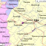 Карта окрестностей города Давлеканово от НаКарте.RU