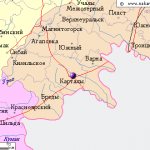 Карта окрестностей города Карталы от НаКарте.RU