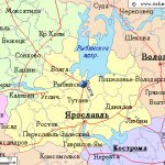 Карта окрестностей города Рыбинск от НаКарте.RU