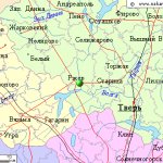 Карта окрестностей города Ржев от НаКарте.RU