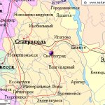 Карта окрестностей города Светлоград от НаКарте.RU